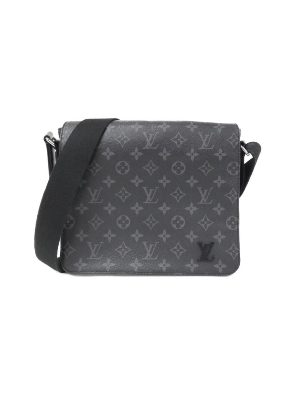 Louis Vuitton Monogram Eclipse District PM Shoulder Bag
